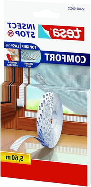 Nastro di fissaggio insetticida Comfort adesivo a colla premendo per fissare repellenti per insetti Bianco 560 m Nastro adesivo premendo