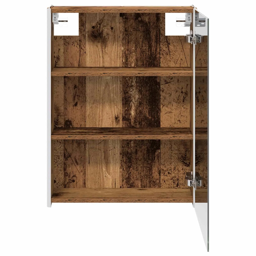 Mobiletto per specchio da bagno Legno vecchio 889237