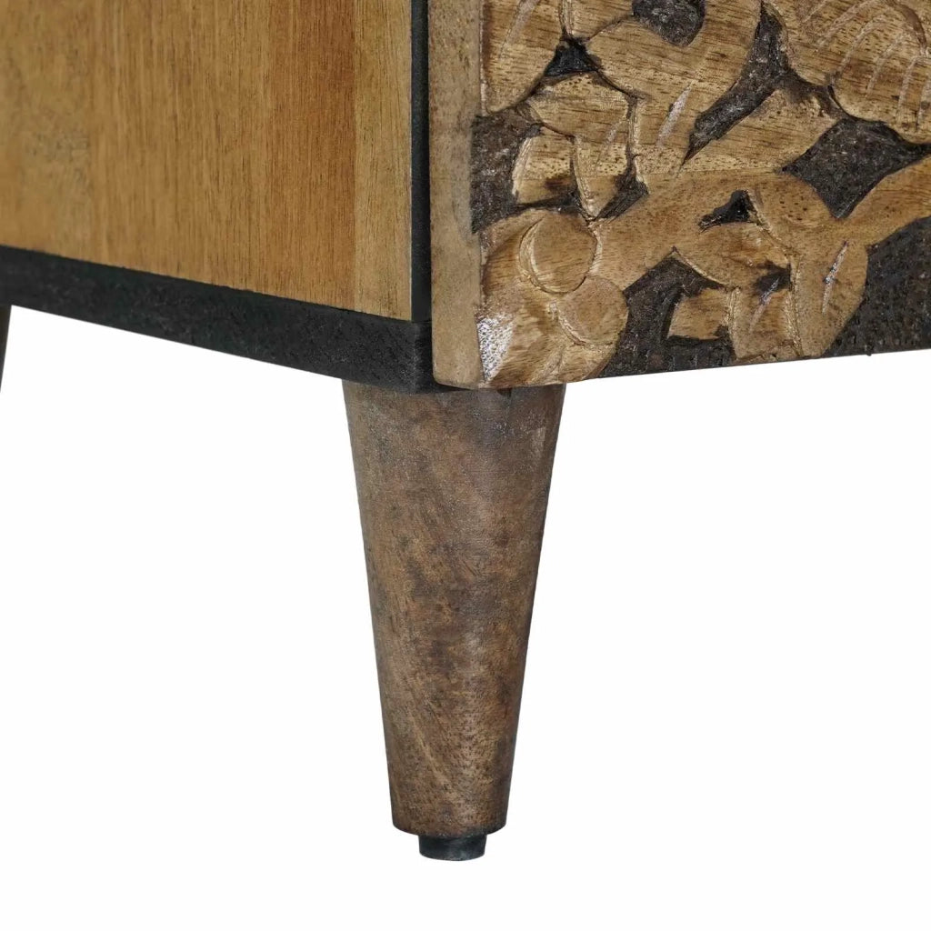 Mobile TV | Armadietto TV | Mobile Porta TV Marrone 70 x 33,5 x 46 cm Legno di mango massello