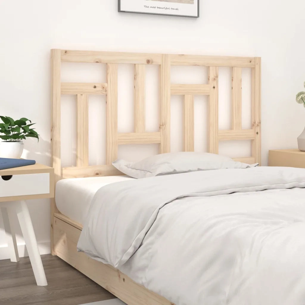 Testiera per Letto 165,5x4x100 cm Legno Massello di Pino 818980