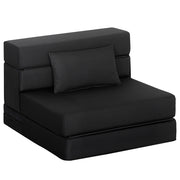 Poltrona letto pieghevole 1 posto ¨C zephmum ¨C nero