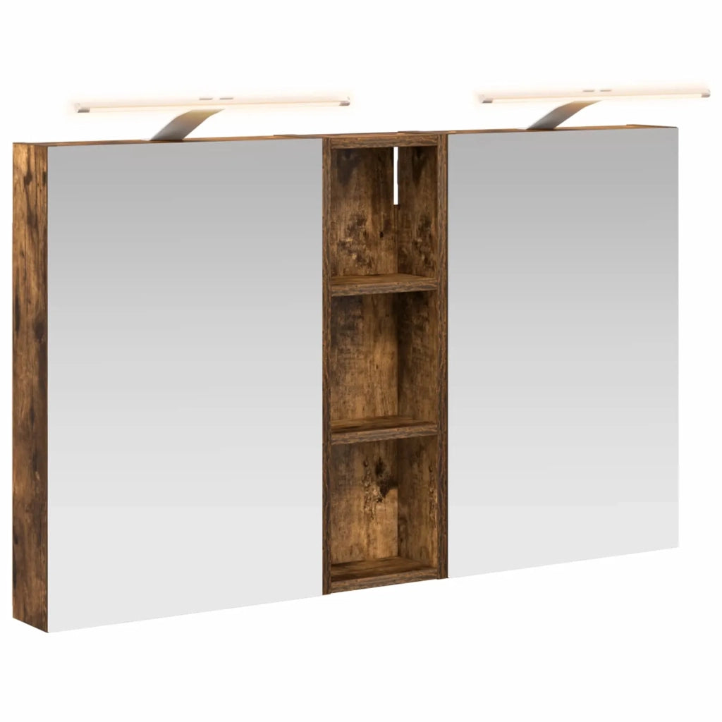 Set di Armadi da Bagno | Armadio da bagno con porta 3 pz 100 x 10,5 x 60,5 cm