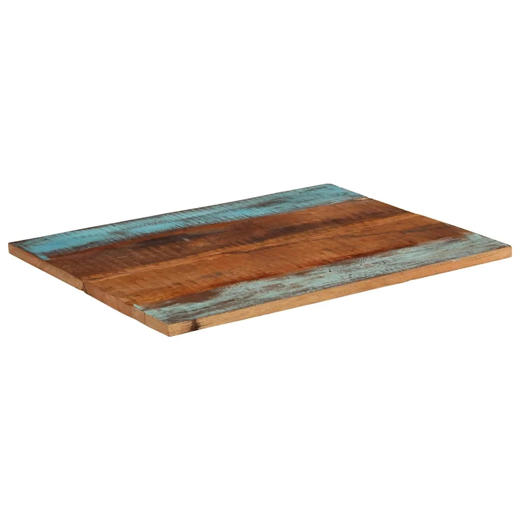 Piano Tavolo | Superficie Tavolo | Piano Scrivania Rettangolare 70x90 cm 25-27 mm Legno di Recupero