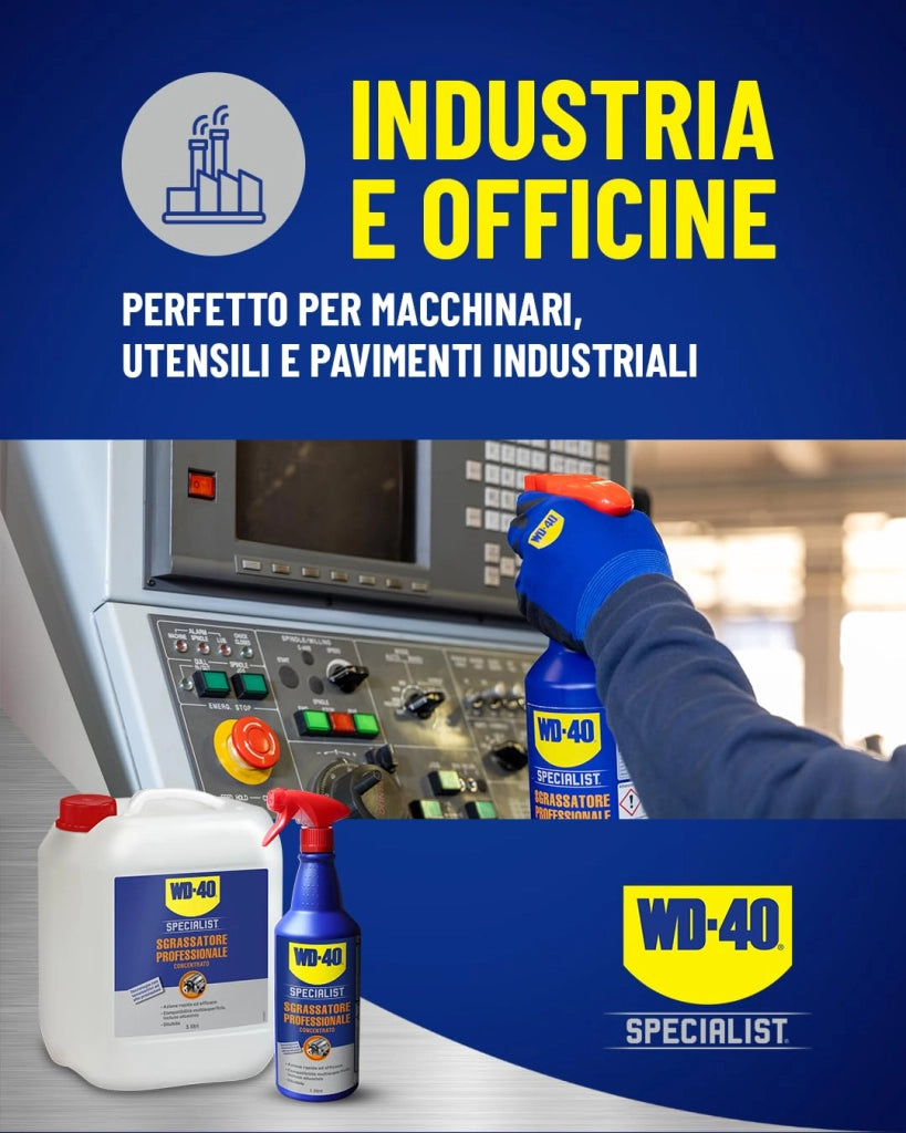 Sgrassatore Professionale Concentrato Wd 40 1 L 2 Pezzi