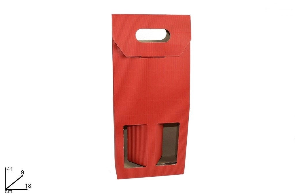 BOX 2 BOTTIGLIE ONDA ROSSO