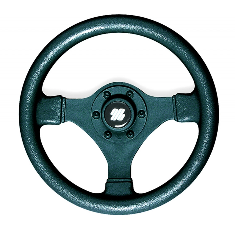 RUOTA TIMONE V45 NERO Ø MM.280 BLACK V45 STEERING WHEEL MM.280