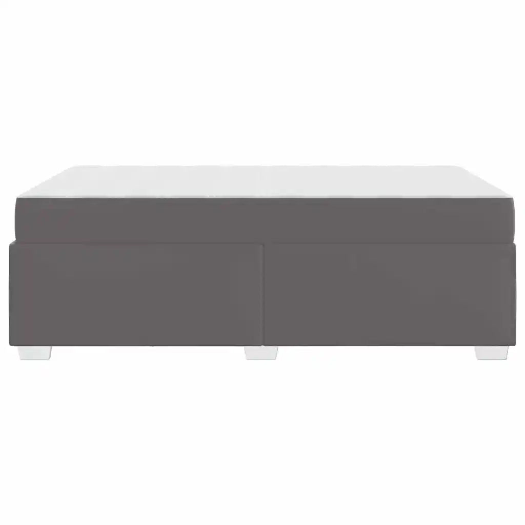 Struttura del letto con materasso Grigio 120 x 190 cm Tessuto 3399232