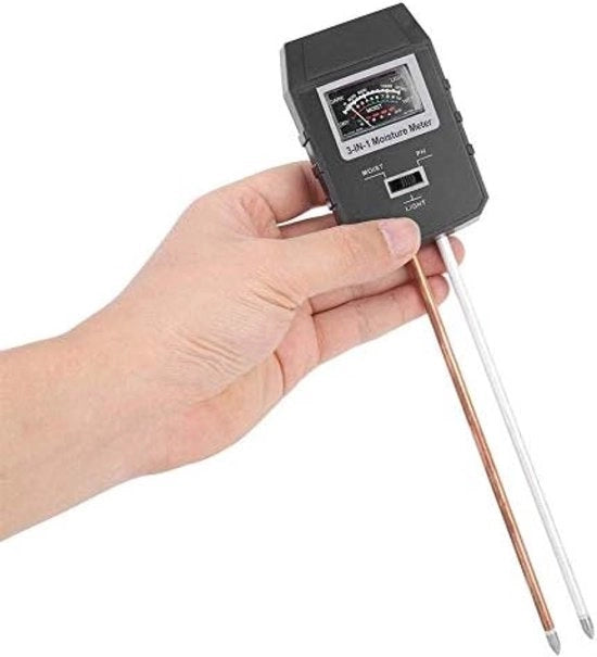 Analizzatore 3 in 1 per il suolo per piante