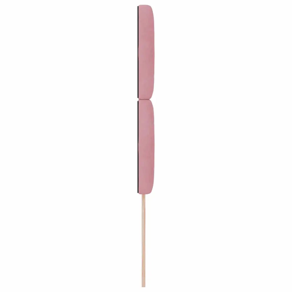 Testiera | Testata Rosa 90 cm Velluto