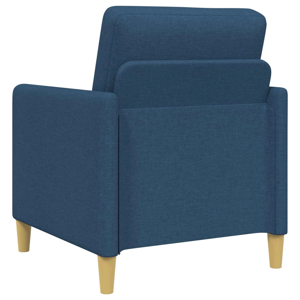 Set di Divani con Storage 2 pz Blu Poliestere 3429212