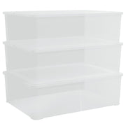 Contenitori in Plastica 3 pz 25 L Impilabili CFW3180259