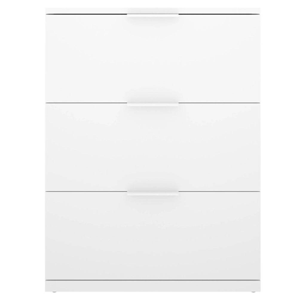 Blythe, Comodino un Ripiano, 34x42x57h cm Bianco