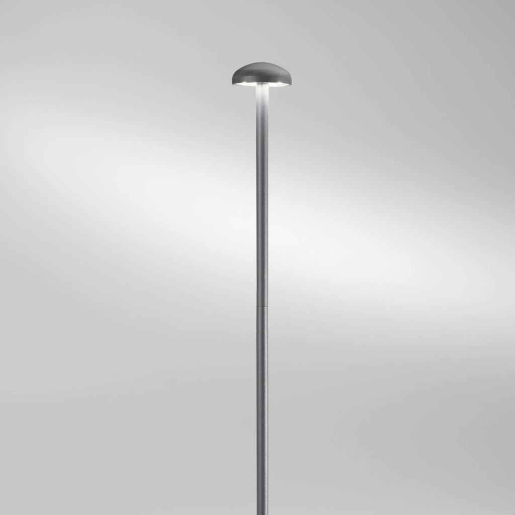 PALETTO DA GIARDINO LED DC24V PUCK ANTRACITE 3W 360LM 3000K IP65 4,2X60CM INCLUSI CAVI 300CM