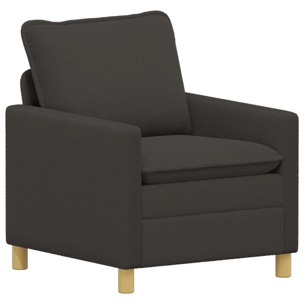 Divano Grigio Scuro 76 x 81 x 87,5 cm Tessuto 42028768