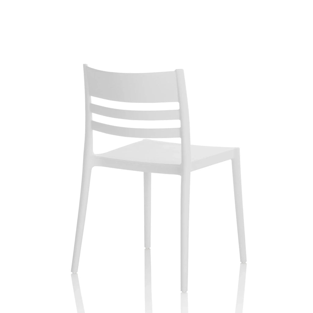 Set 4 Sedie da interno/esterno SHYLA bianco