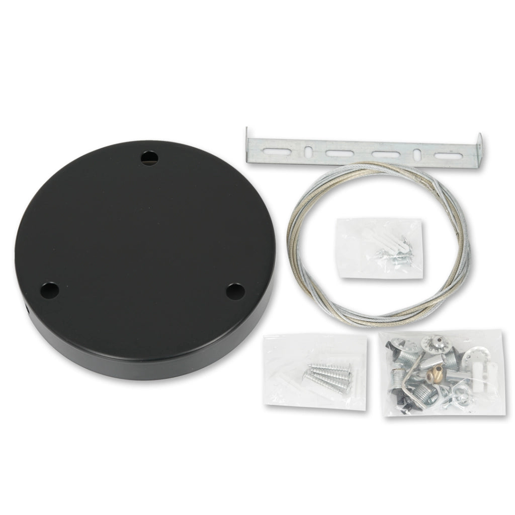 Kit sospensione per plafon MAQ 32/40W nero Milagro