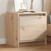 Comodino 40x30,5x40 cm in Legno Massello di Pino 808113