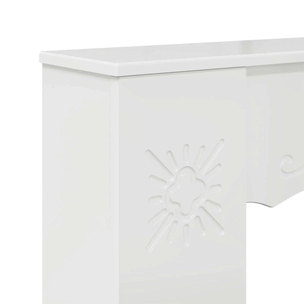 Cornice per camino Bianco Lucido 102 x 20 x 102 cm 8006637