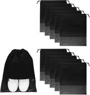 Set di 20 tappeti da ingresso, grandi coperture per pavimenti, 32 x 44 cm, nero