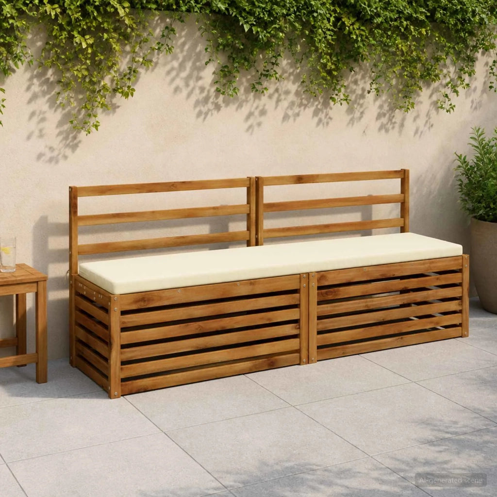 Cuscino per panchina SOEST 100% Poliestere Crema 949172
