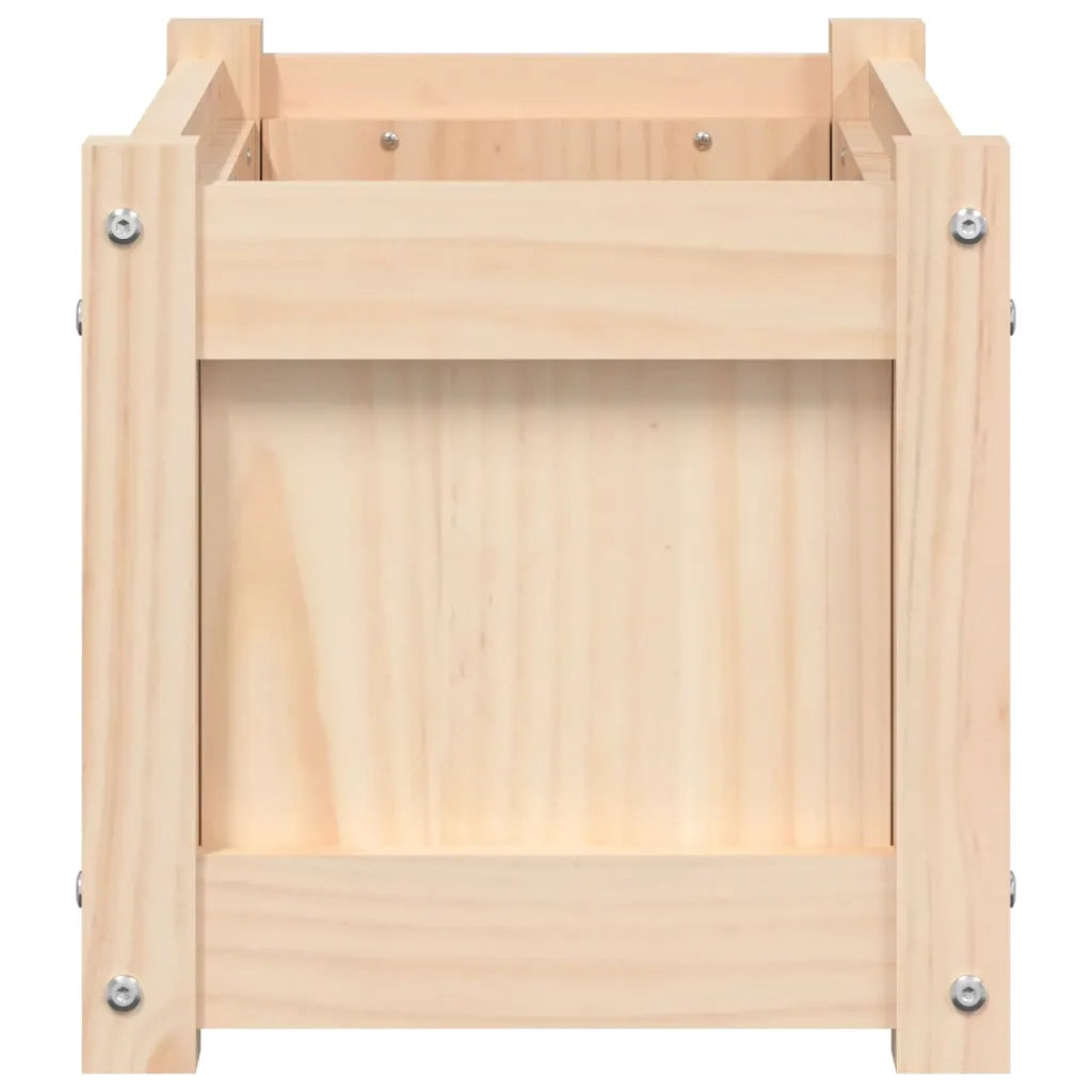 Fioriere da Giardino 2 pz in Legno Massello di Pino 837440