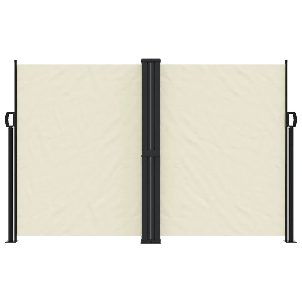 Tenda da Sole | Tenda parasole Laterale Retrattile Crema 160x1200 cm