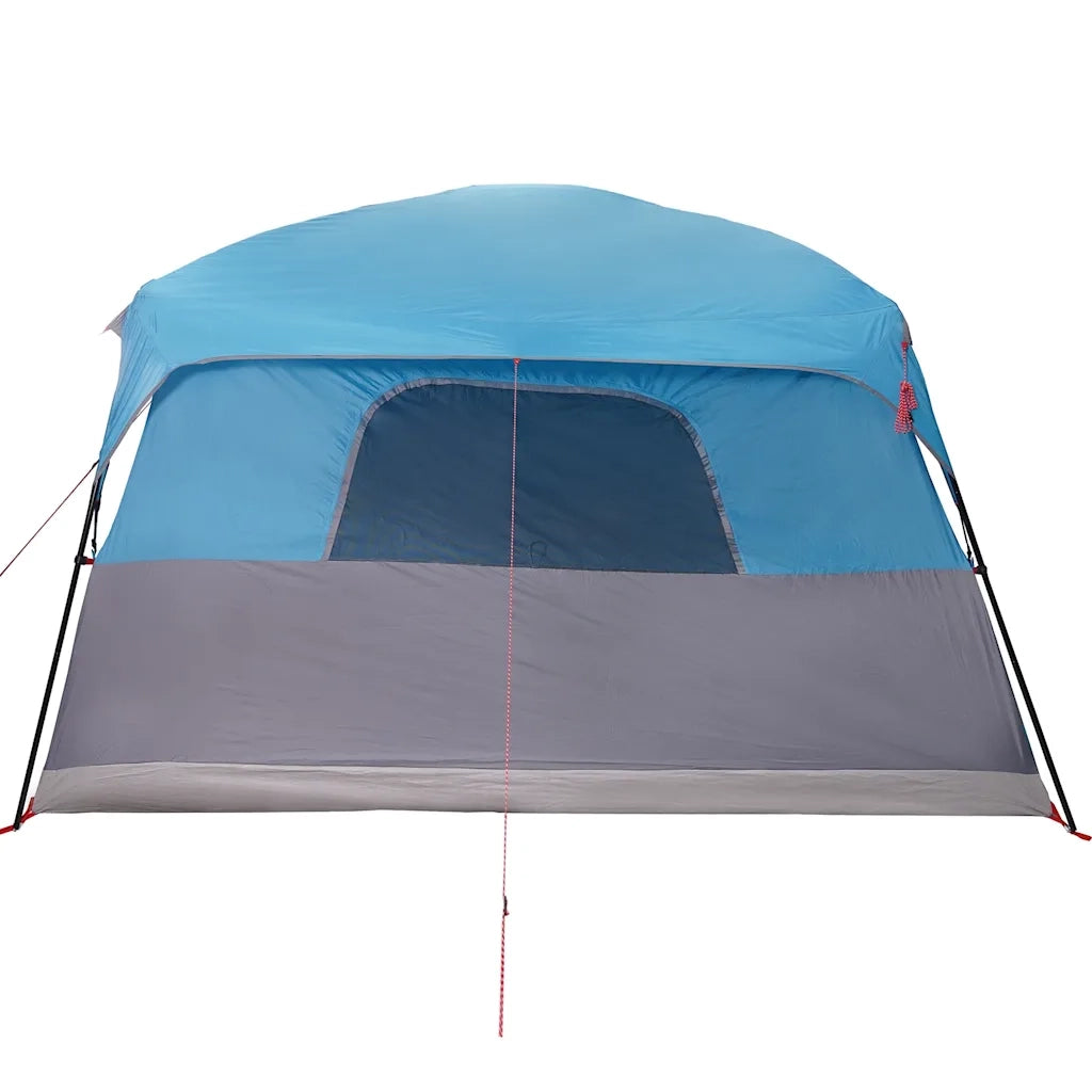 Tenda Familiare Cabina per 10 Persone-Tenda da campeggio Blu Impermeabile