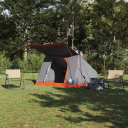 Tenda da campeggio Grigio e arancione 282 x 225 x 154 cm 42001159