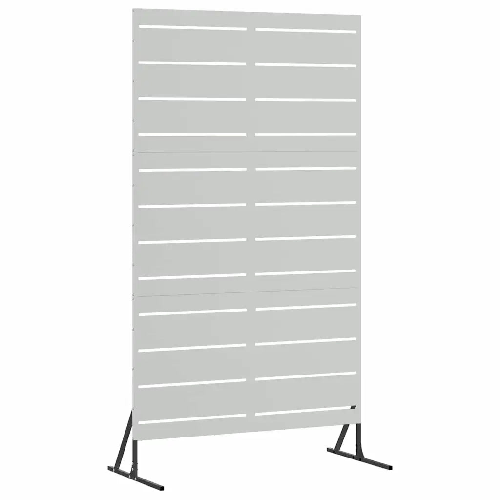 Schermo per Privacy Grigio 100 x 50 x 180 cm Acciaio 868568