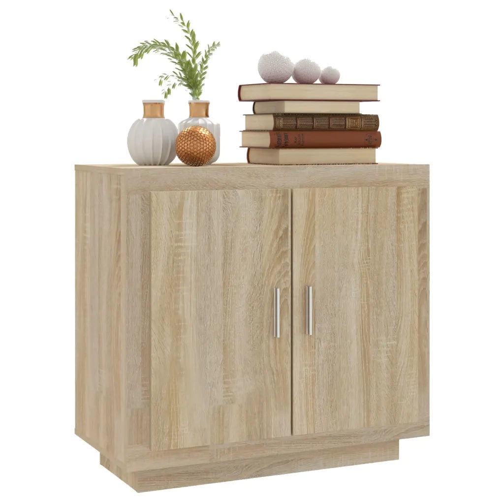 Credenza | Madia | Buffet da pranzo | Armadio da pranzo Rovere Sonoma 80x40x75 cm in Legno Compensato