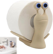 Toiletrolhouder in forma di lumaca, decorazione per la toilette e riserva in forma di lumaca, 3D stampato, houder per riserva (1)