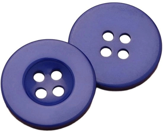 Confezione di 30 chiodi a rondelle - 4 fori - chiodi per abbigliamento - 9 mm - varie colorazioni