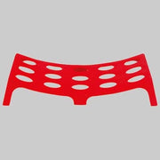 SELLETTA PORTA MANICHETTA  ABS rosso     MADE IN ITALY