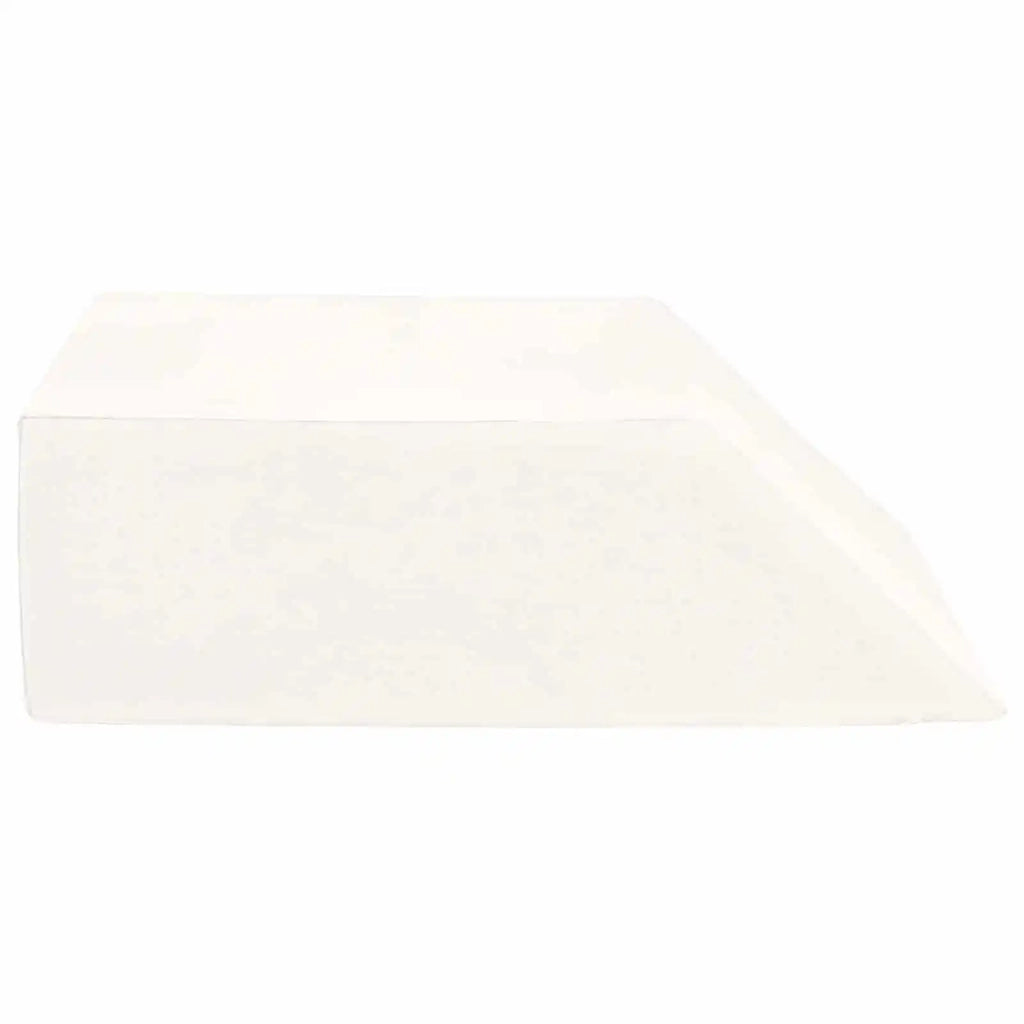 Cuscino per Gambe Bianco 63 x 52 x 19,5 cm Schiuma PU 42020190