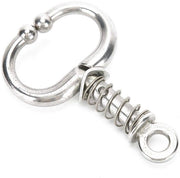 Accessorio per animali - Pelle di vitello - Materiale metallico - Disegno prismatico - Senza fori - Adatto per animali domestici - Accessorio per bestiame