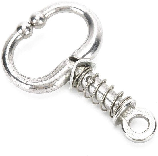 Accessorio per animali - Pelle di vitello - Materiale metallico - Disegno prismatico - Senza fori - Adatto per animali domestici - Accessorio per bestiame