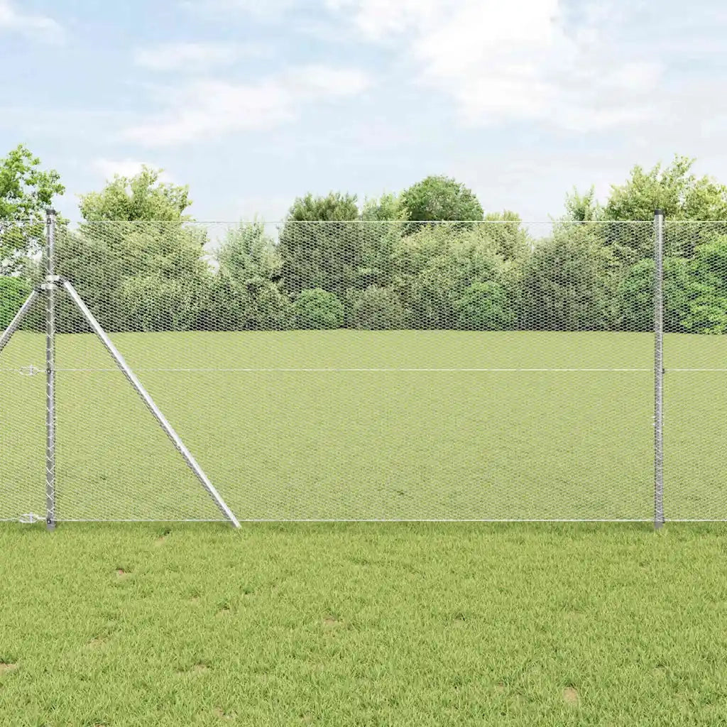 Recinzione Esagonale Argento 1,2 x 50 m Acciaio zincato 42005722