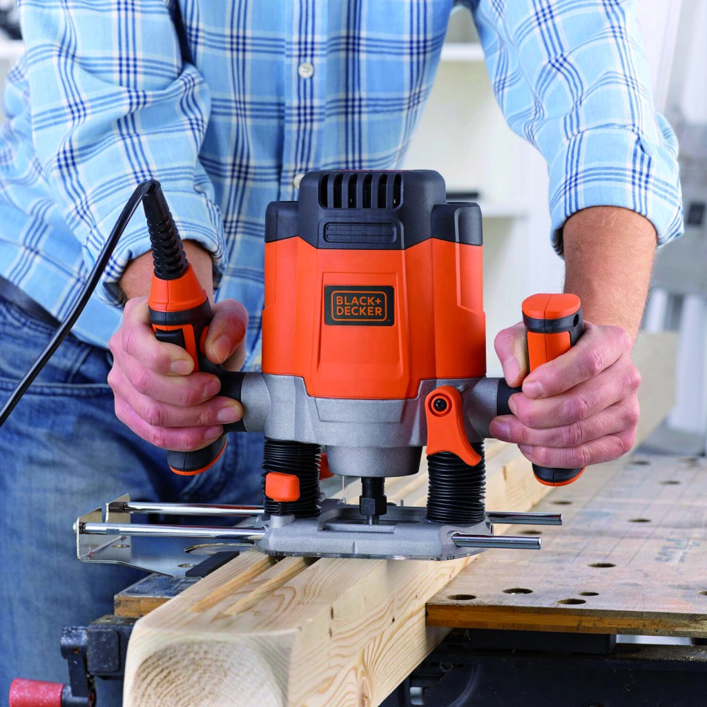 Black+Decker FRESATRICE VERTICALE KW1200E-QS 1.200 W