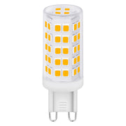LAMPADA A LED IN CERAMICA 'G9'   L.FREDDA 6500K 4,5 W 500 lumen (40W)- 10 pezzi  - NOVAITALIA