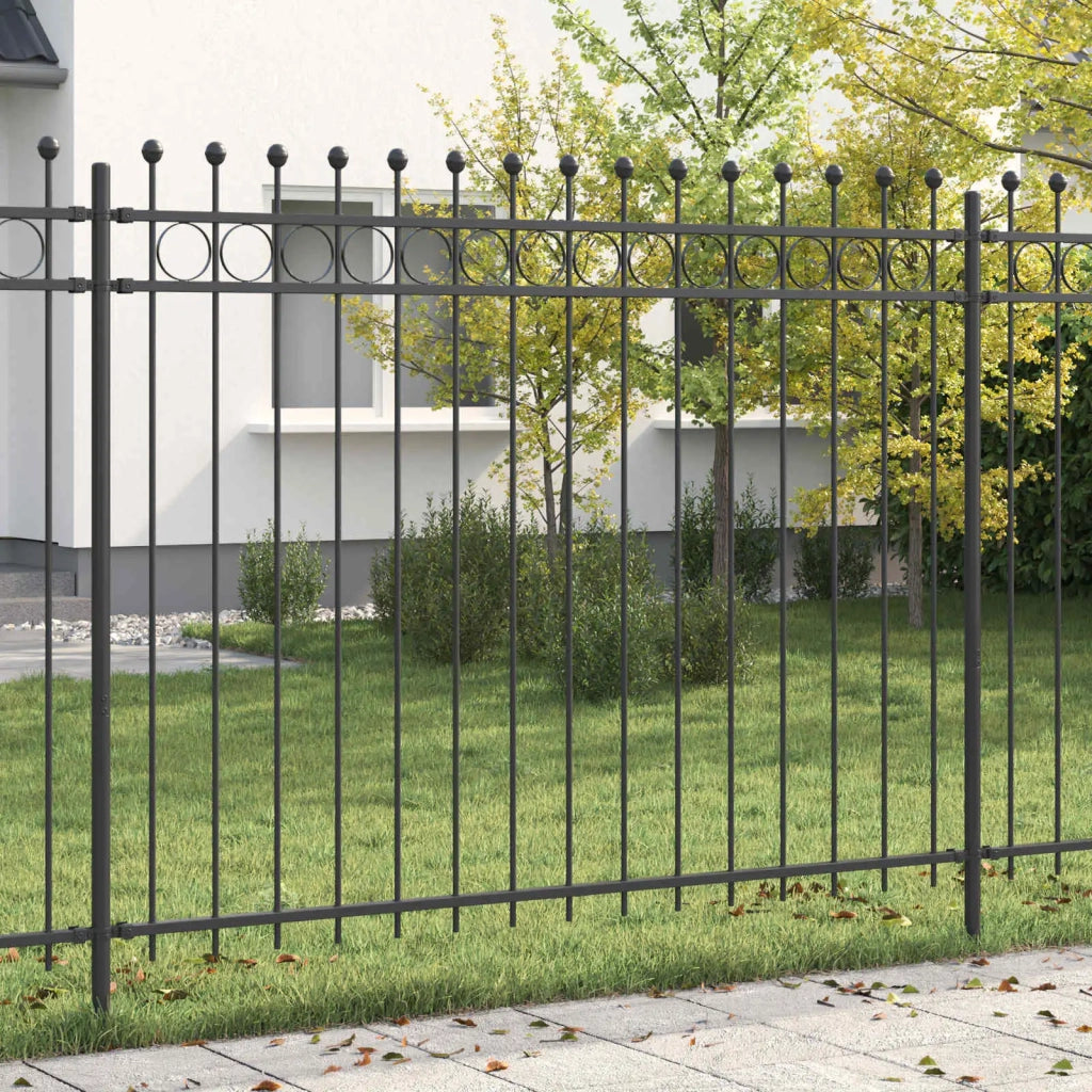Recinzione da Giardino | Recinzione a Cerchio TILBURG Nero