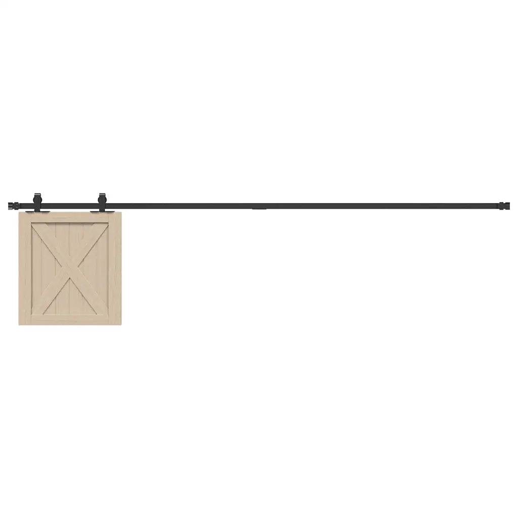 Kit Anta Scorrevole Armadio in Acciaio al Carbonio 113 cm 4009677
