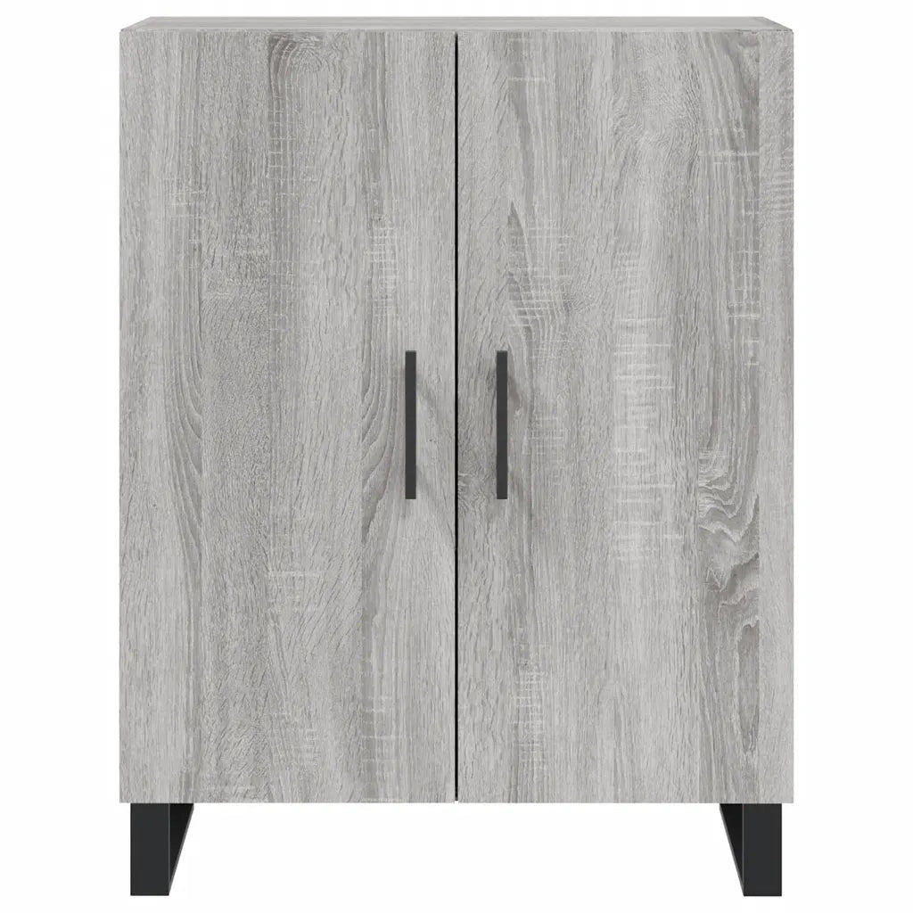 Credenza | Madia | Buffet da pranzo | Armadio da pranzo Grigio Sonoma 69,5x34x180 cm in Legno Multistrato