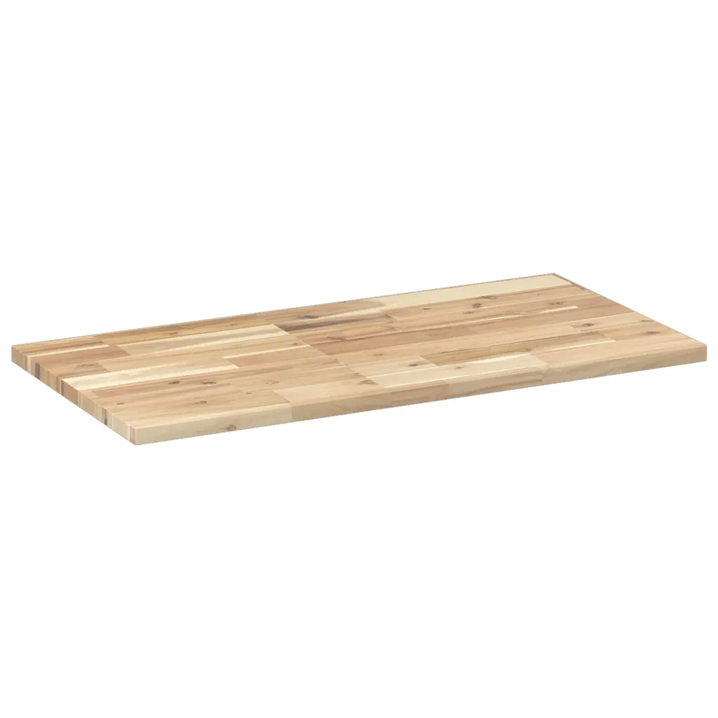 3 pz Mensole da Parete | Scaffali a Parete | Ripiano a parete 100x40x2 cm Legno Acacia Non Trattato