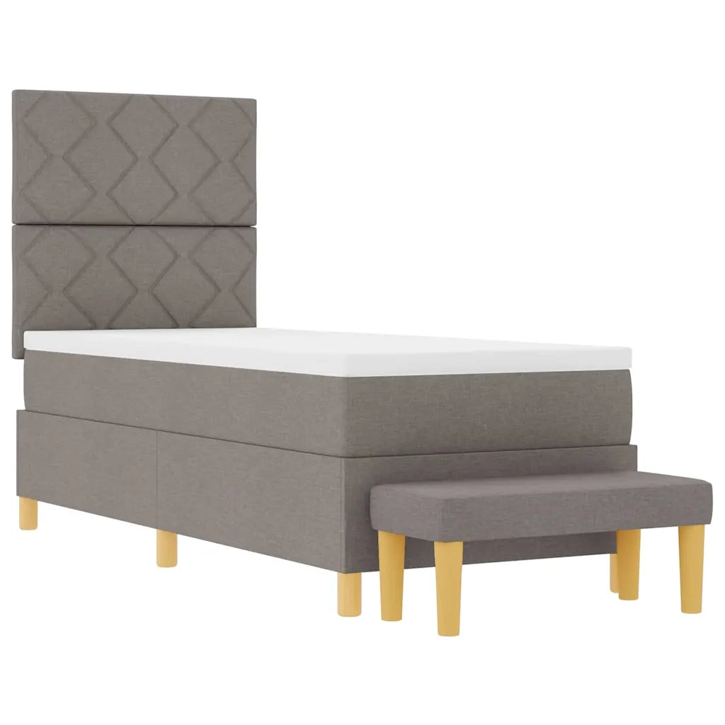 Letto a molle con testiera Talpa 200 x 80 cm Tessuto 3344335