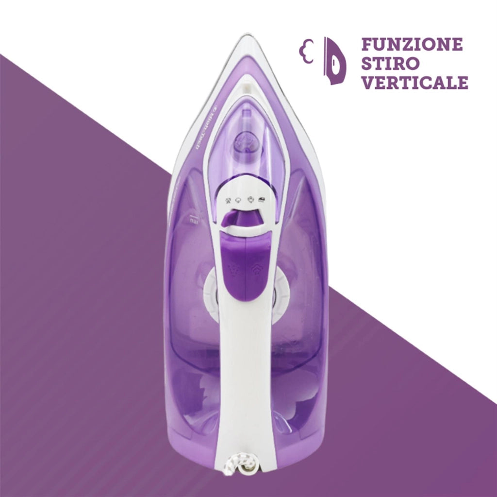 HIGH- TECH FERRO DA STIRO CON PIASTRA IN ACCIAIO 2000 W