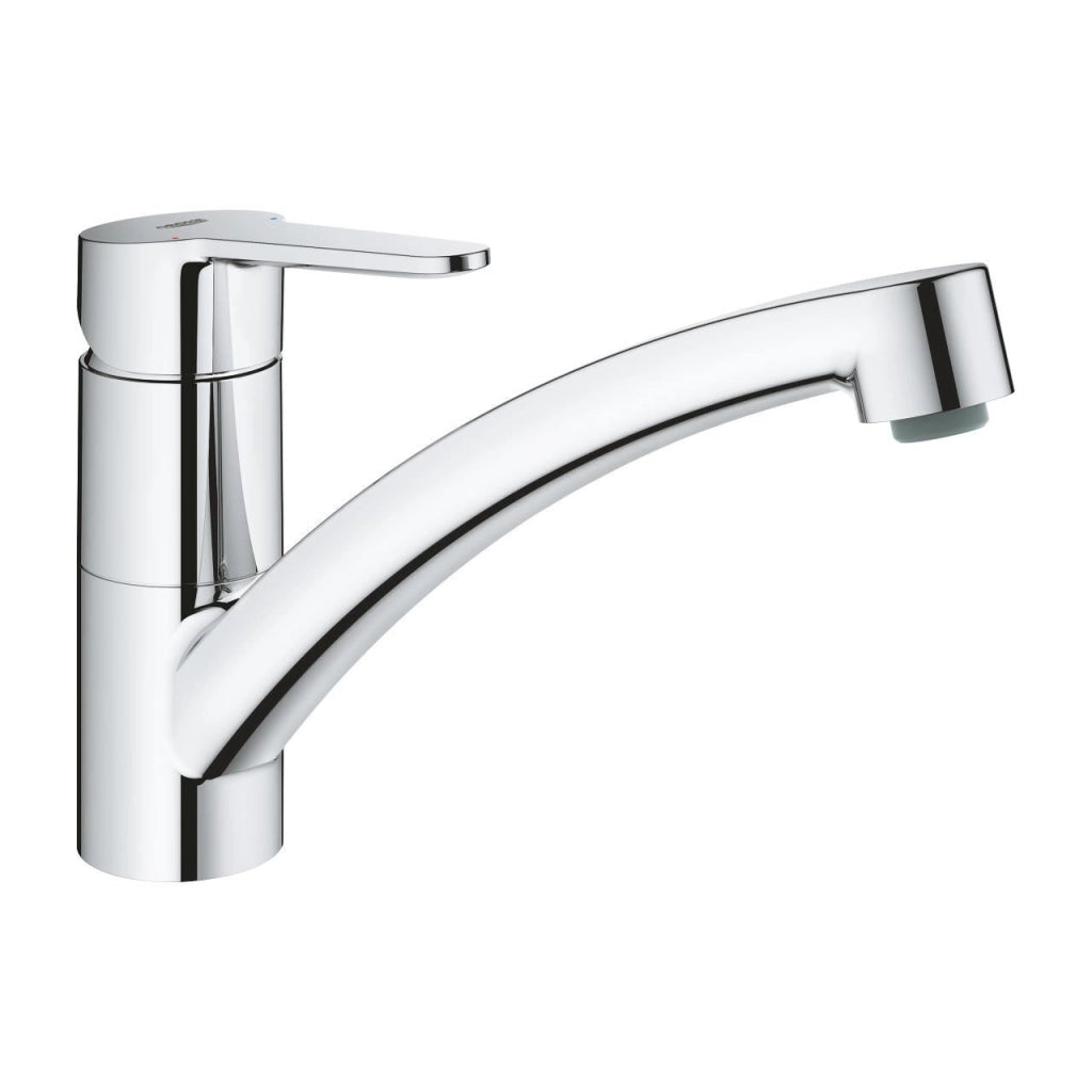 Grohe 31685000 Start ECO Miscelatore Monocomando per Lavello Bocca Girevole 140° Cartuccia Ceramica QuickFix Plus colore Cromato