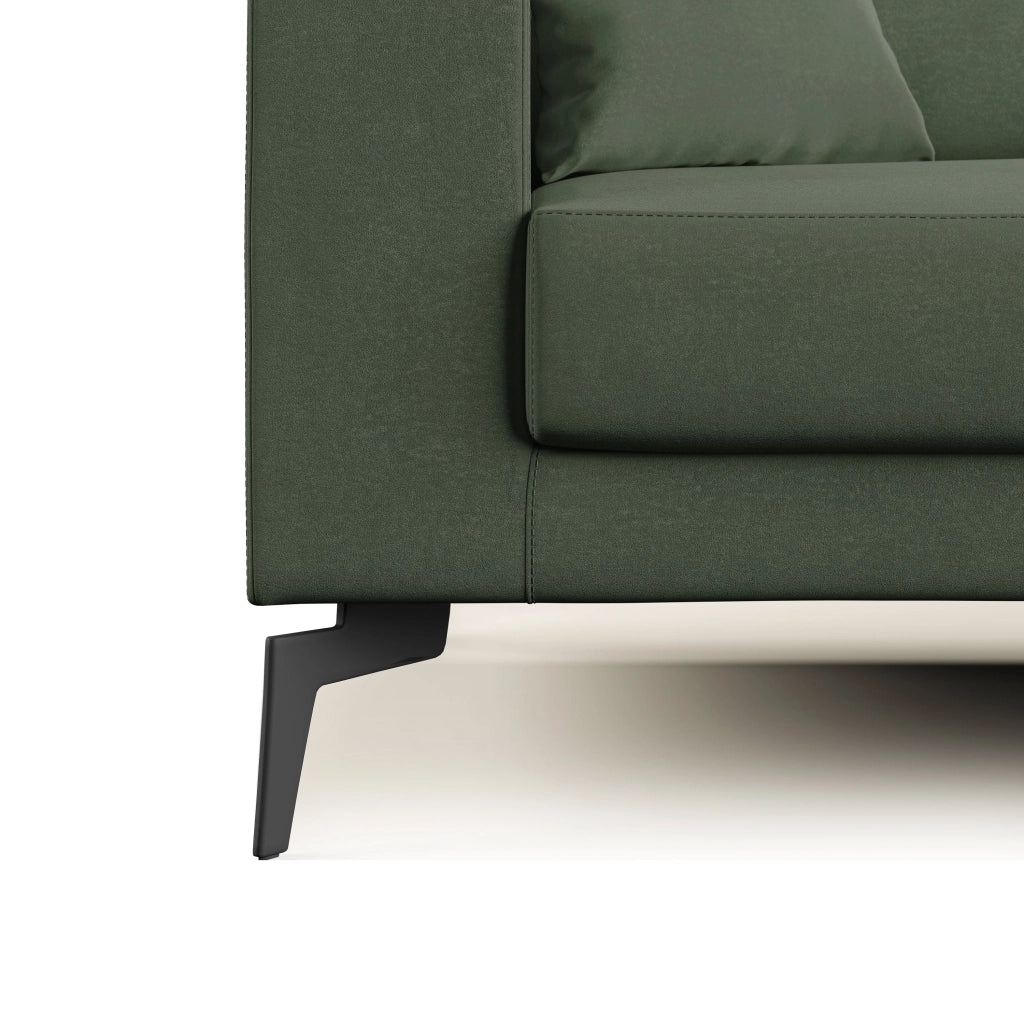 Prestige Divano design moderno T11 146 cm verde