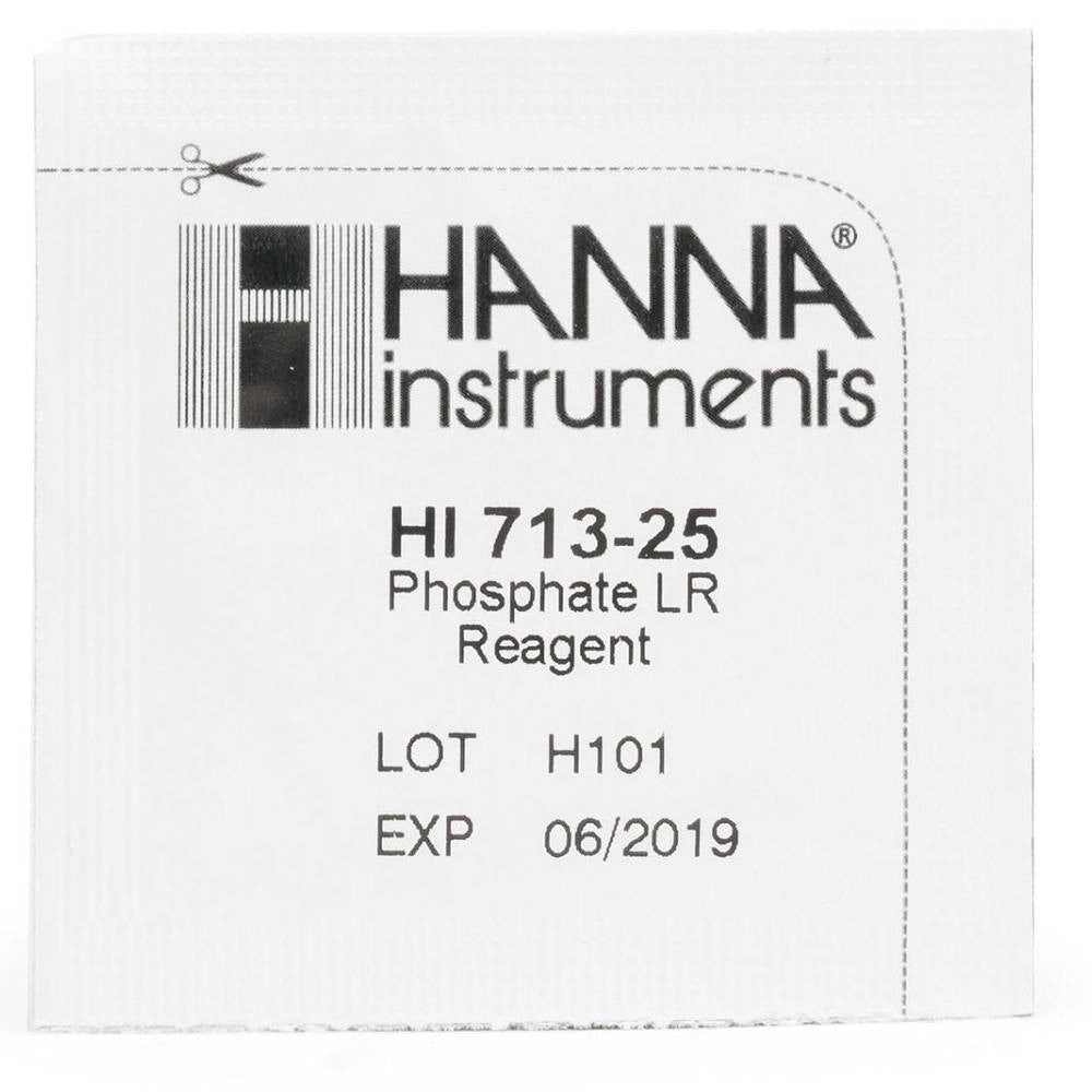 Hanna Instrument Hi-713-25  Reagenti Fosfati per Fotometro Modello HI-713 - 25 Reagenti
