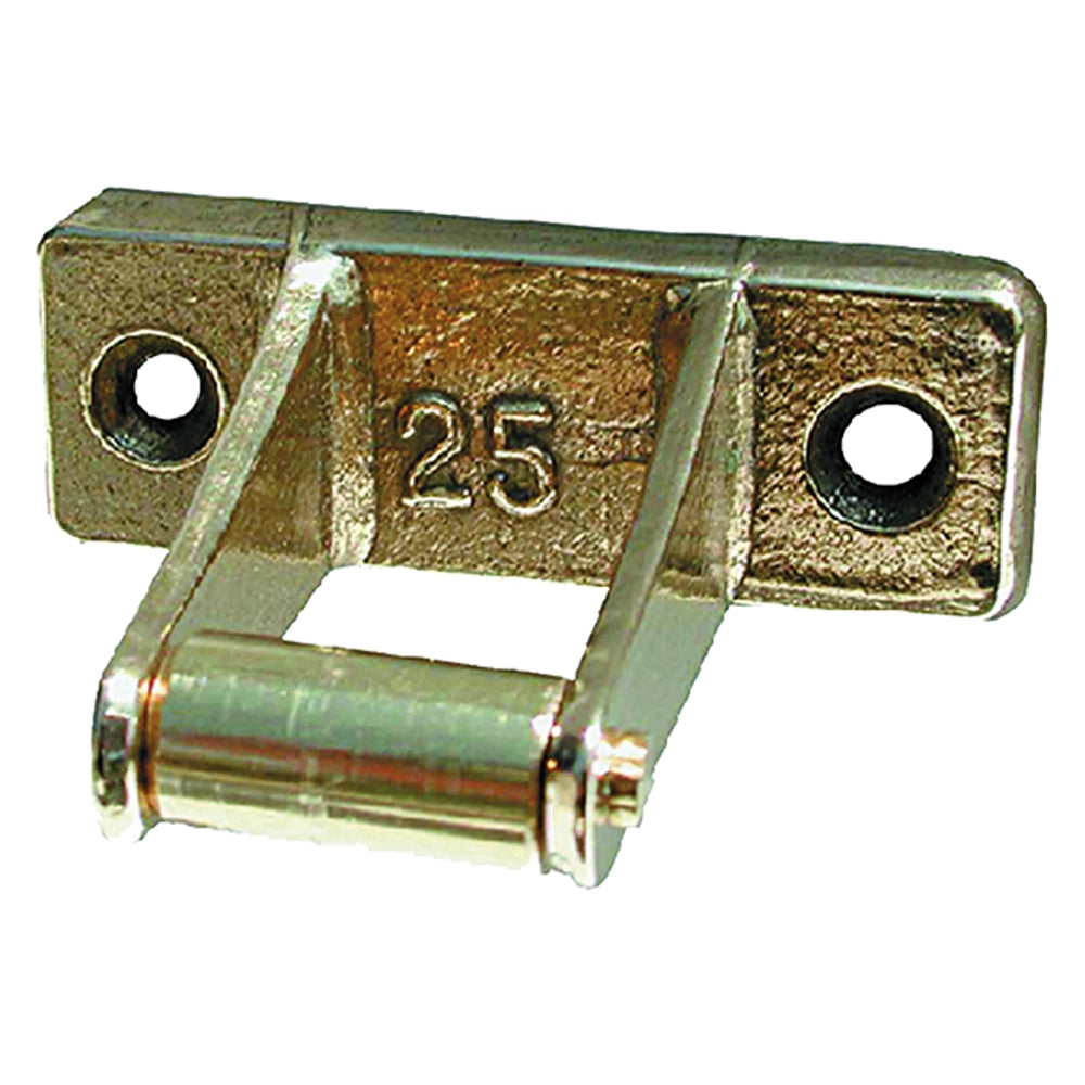 CAVALLOTTO IN OTTONE PER ASTE DI CREMONESI mm 25 ottone lucido- 10 pezzi