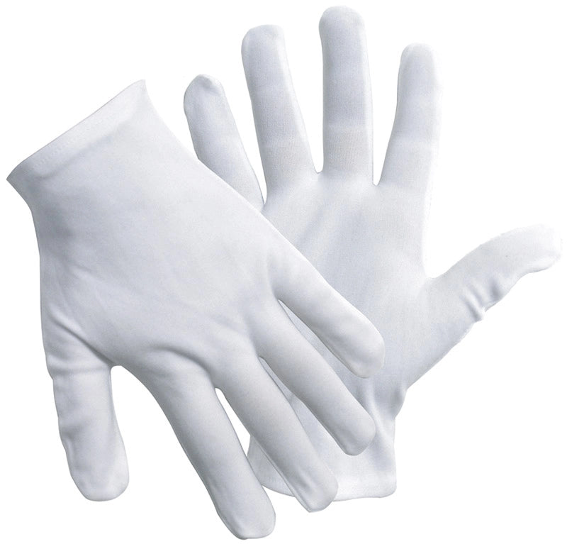 GUANTI IN COTONE Col. Bianco tg. 9 12.00 paia